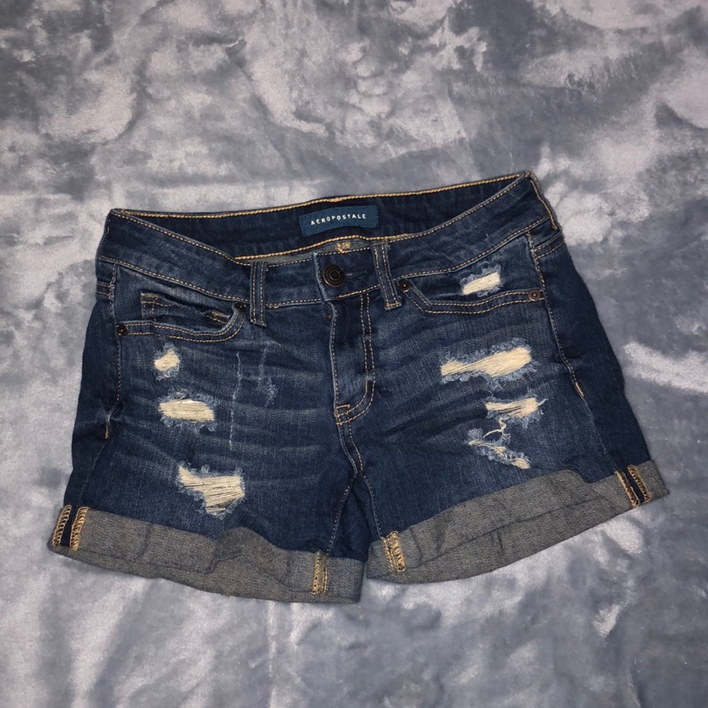 Womens Areopostel Jean shorts